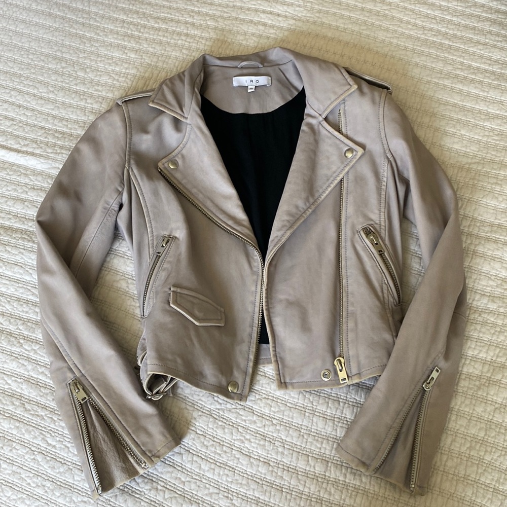 IRO leather jacket